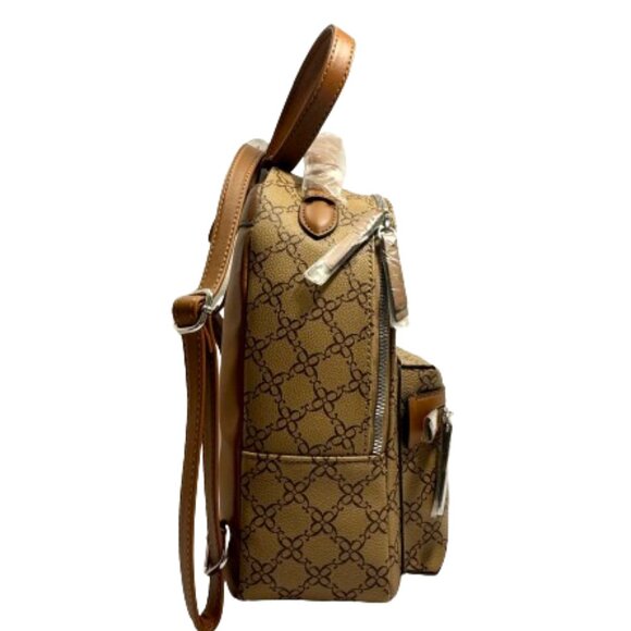 NWT Nine West Vander Mocha Backpack - Picture 6 of 7